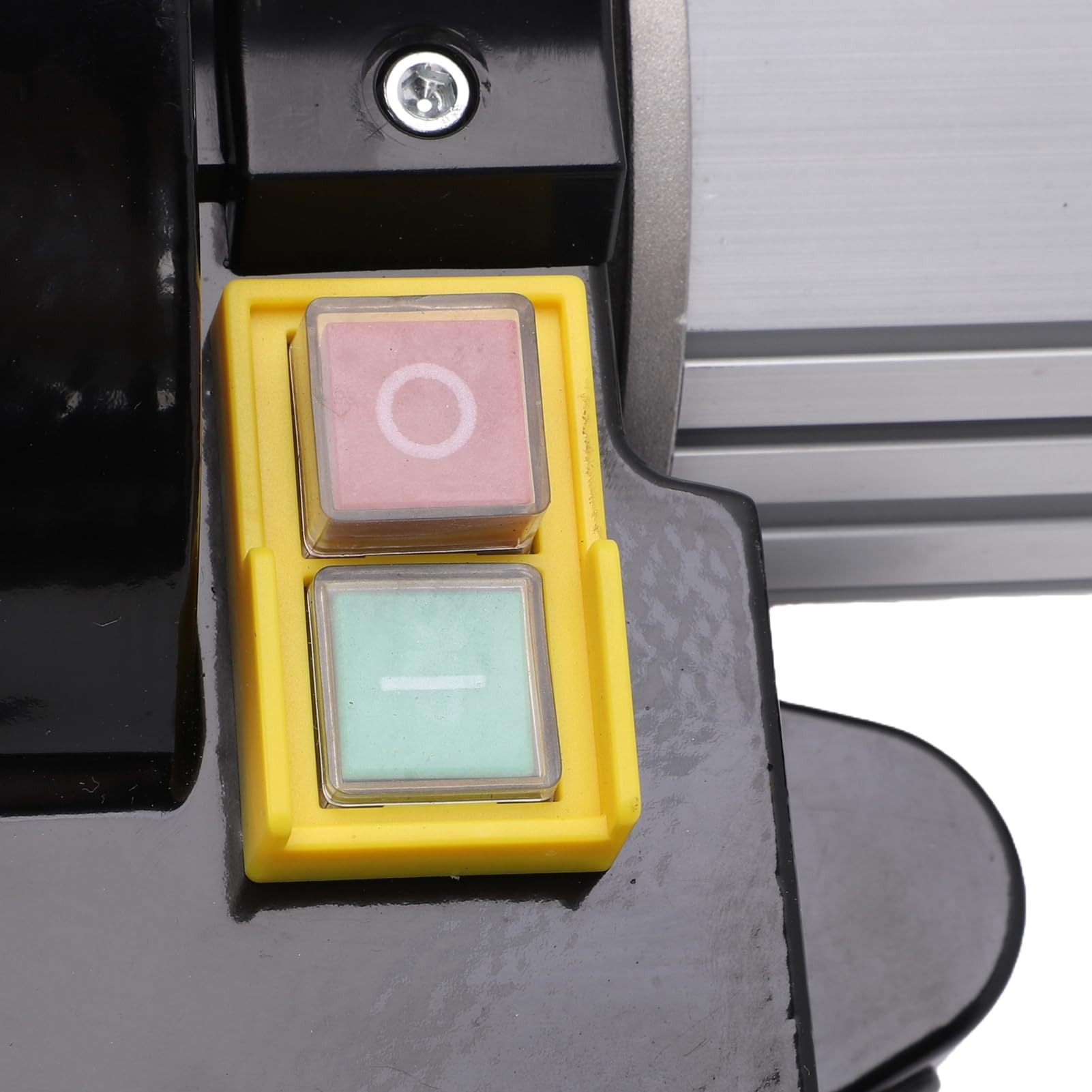 Generic Affilacatene Elettrico da Banco Smerigliatrice Ad Alta velocità da 230 W per Proprietari di Case e Professionisti con Ruote Sostituibili (Spina europea)