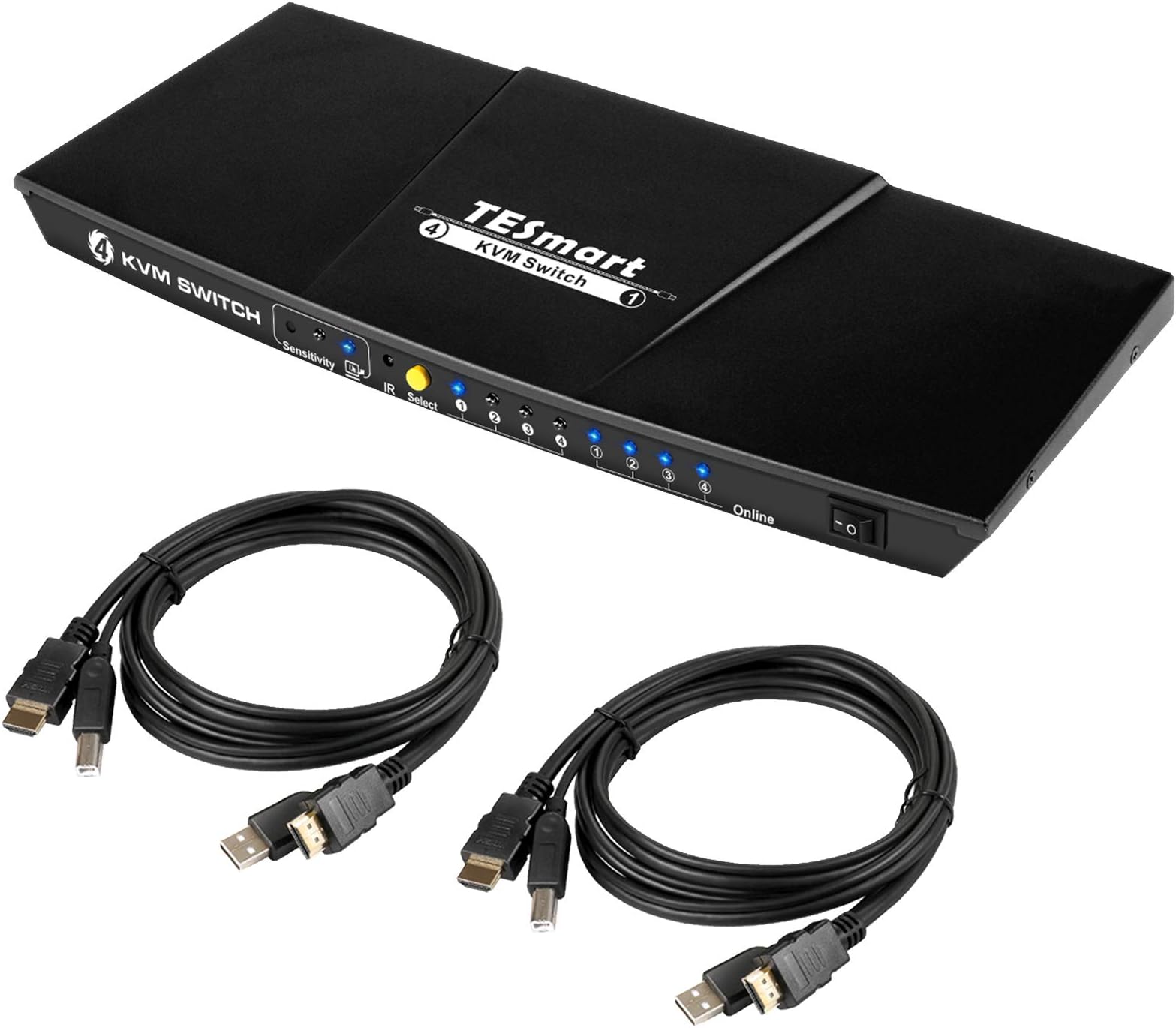 HDMI KVM Switch 4 ports