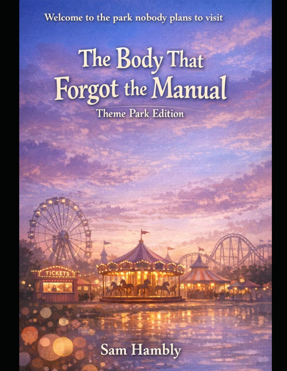 The Theme Park That Forgot the Manual: A Gentle Colouring Book
