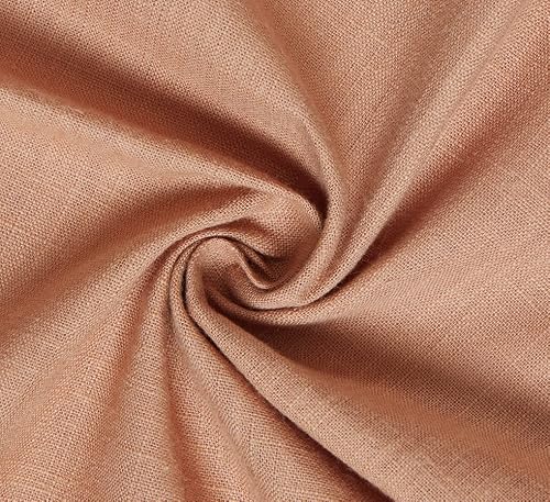 Millsaway Napkins Set Of 4 Pieces 100% Cotton Soft And Comfortable Set With Fringing Edges(Coccon Rustic Colour，45 Cm X 45 Cm #TOP3
