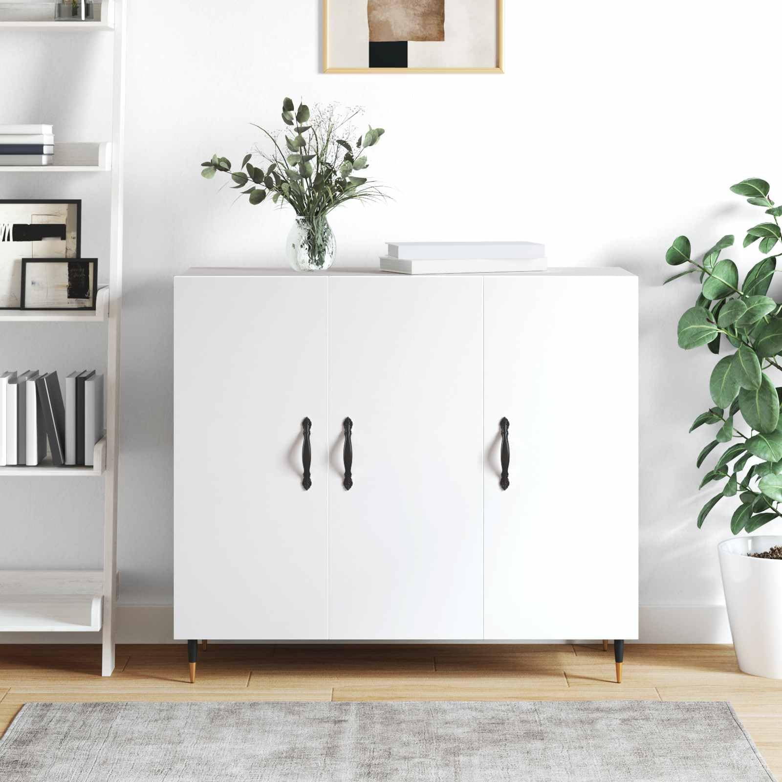 Griff 968 Stück Schwarz Zinklegierung Möbelgriff Schubladengriff Türknauf Beschlag für Küche Bad Schlafzimmer Wohnzimmer Sideboard Vitrine