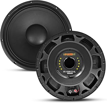 5 CORE 15" Subwoofer 2000W 8 Ohm 100 Oz Magnet 4" Voice Coil Powerful PA DJ Deep Bass Full Range Speaker Pro Audio Woofer FR 15200 23 AL
