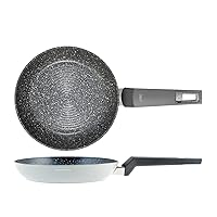 H&H Alessandro Borghese Gourmet Padella Antiaderente, cm 22