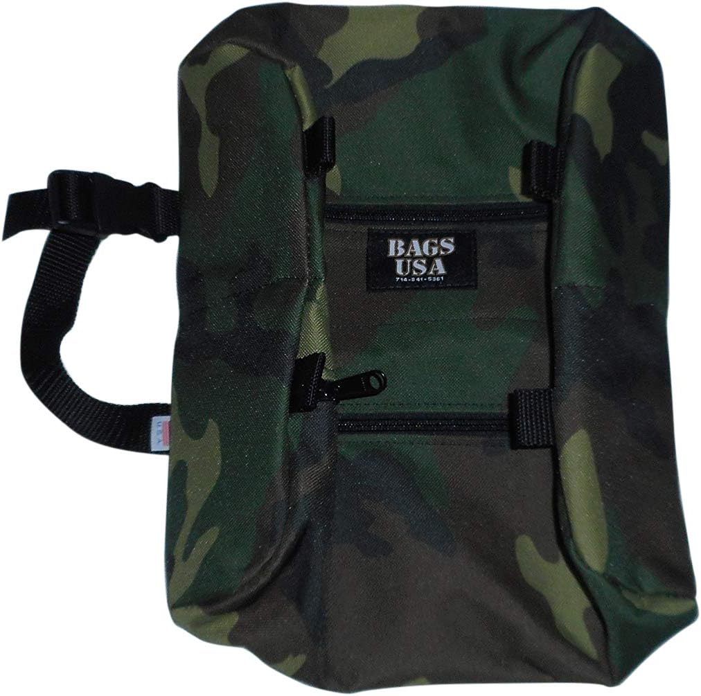 Toiletry or Shaving Bag,Firefighters twin toiletry bag, Made in USA. (Camouflage)