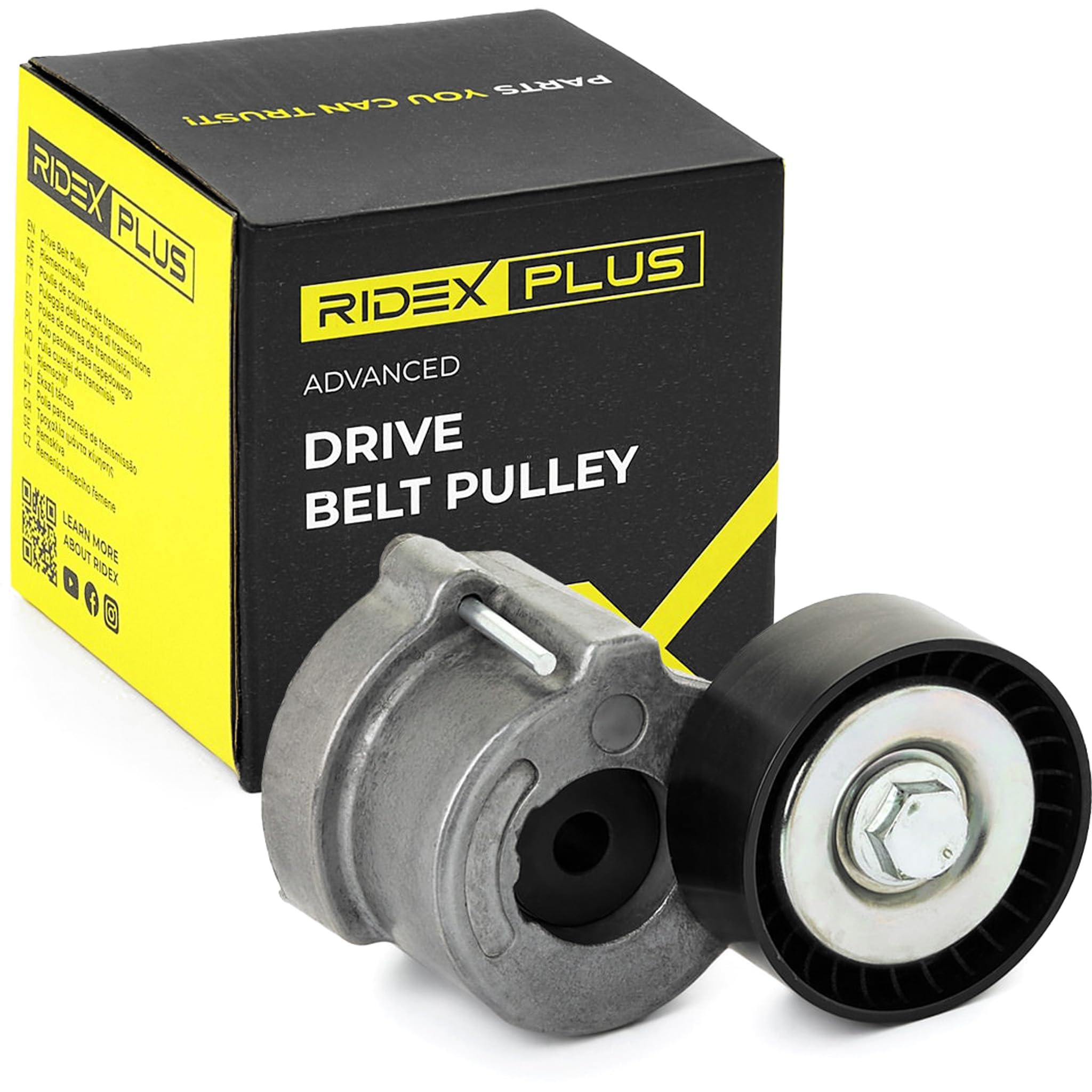 RIDEX PLUS 310T0059P Polea tensora correa poli V Compatible con SUZUKI VITARA LY