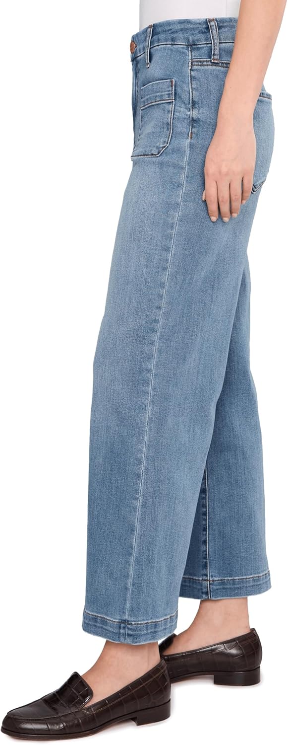KUT from the Kloth Meg-High-Rise, Wide Leg Pants in Acutely - Image 3