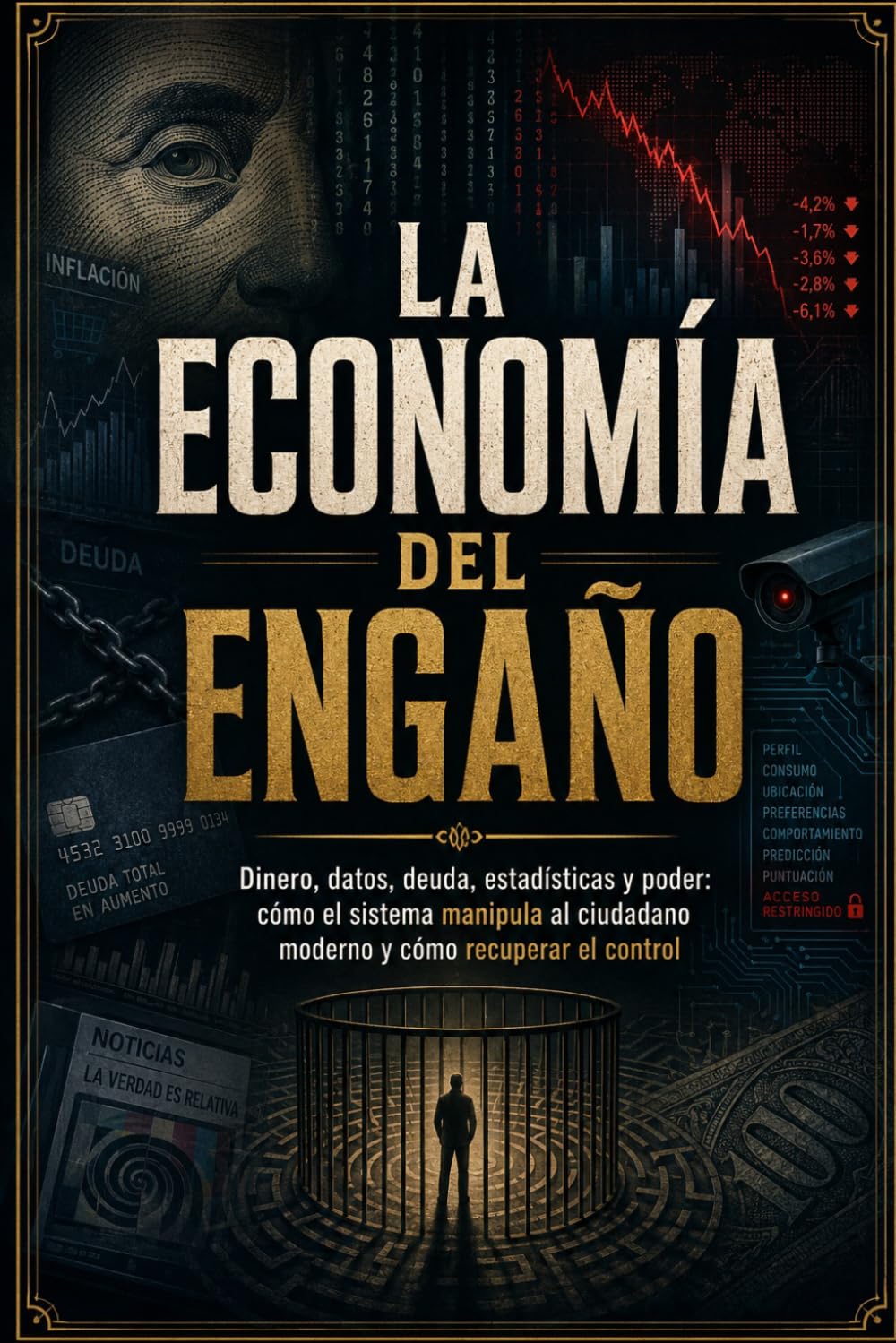 Economía del engaño: Dinero, datos, deuda, estadísticas y poder: cómo el sistema manipula al ciudadano moderno y cómo recuperar el control