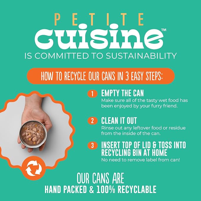 PETITE CUISINE Alimento Húmedo para Gatos Variedad Pack Lata miniatura 10