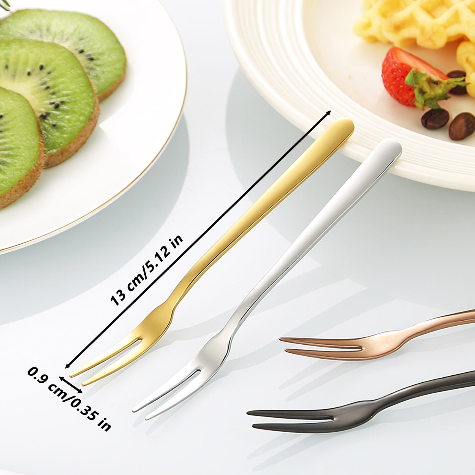 16 PCS fruit forks mini?mini forks for appetizers?toothpicks for appetizers?party toothpicks (16 PCS)