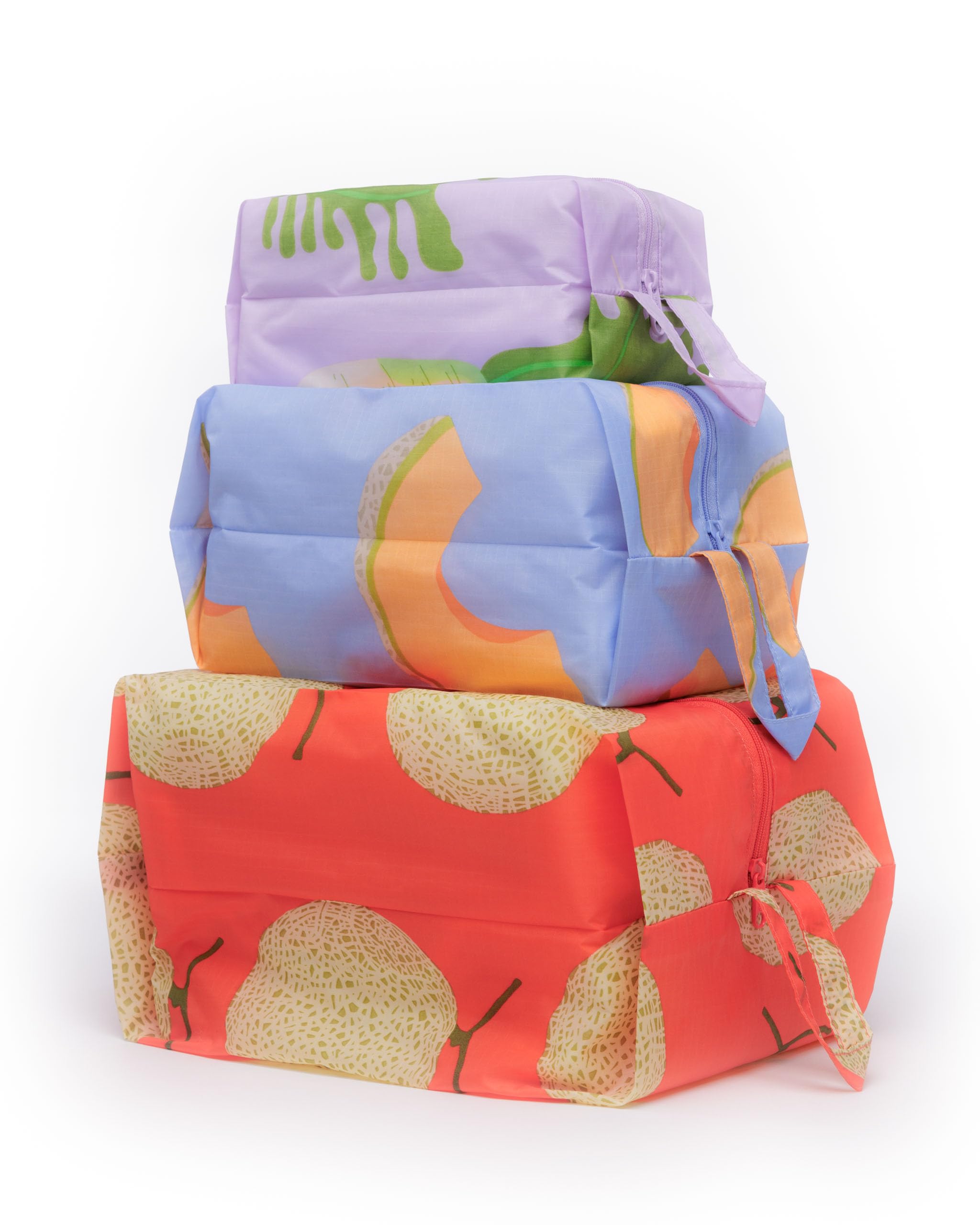 BAGGU 3D Zip Set Japanese Produce