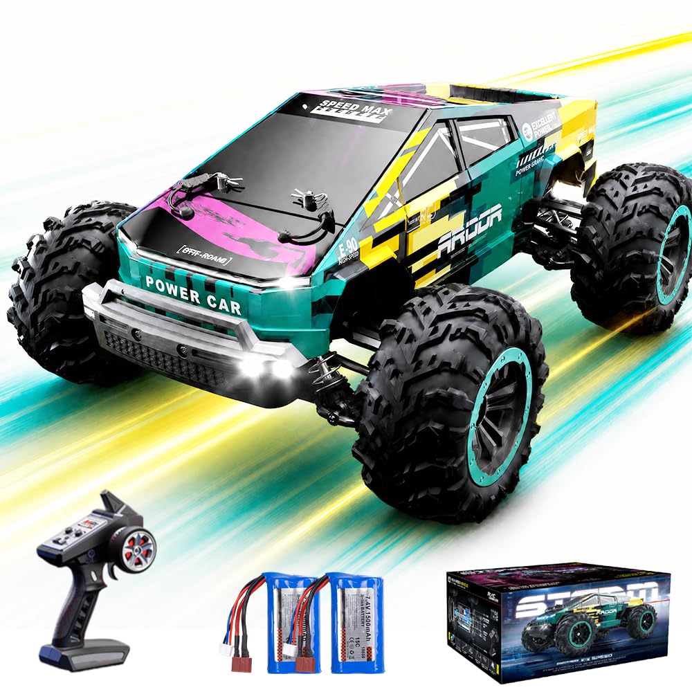 Amazon.co.jp: ZAVEN ラジコン オフロード 70km/h ブラシレスモーター