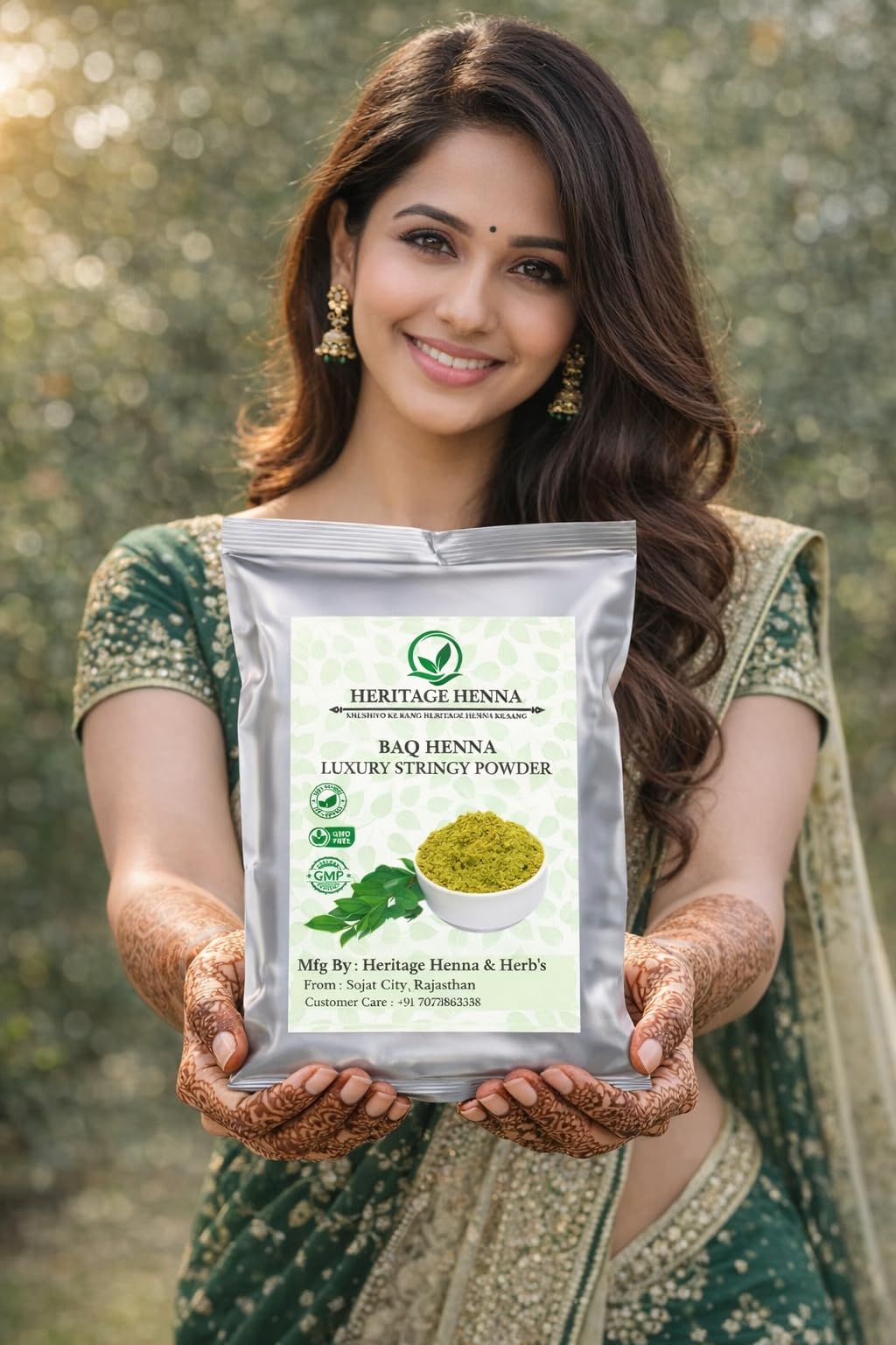 Heritage Henna Powder 1kg, 7 Filters for Hair and Hand 100% Pure Natural from sojat Rajsthan henna/.-picture-17