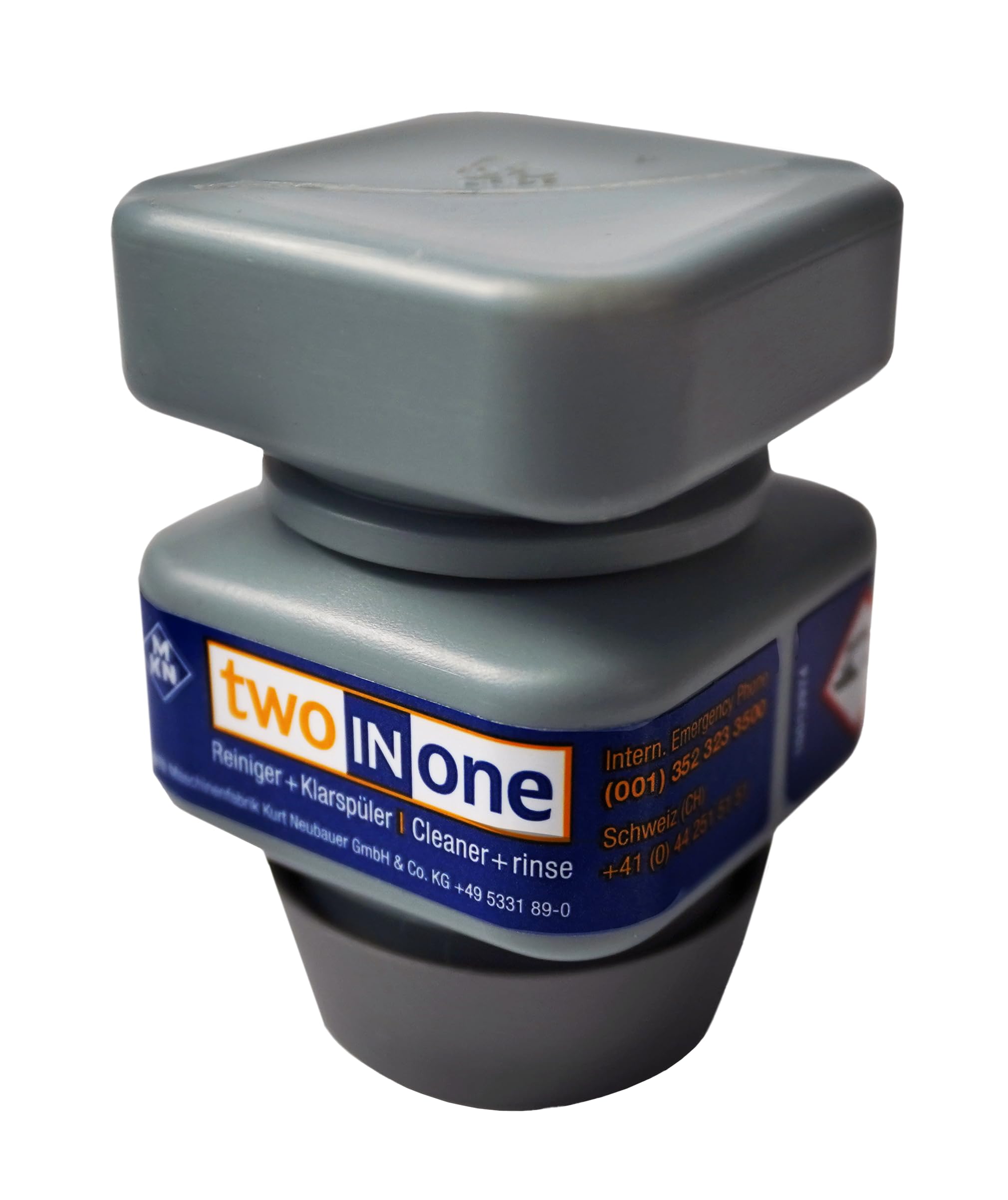 MKN WaveClean Two in One - 10 Reinigungskartuschen für MKN Kombidämpfer FlexiCombi und SpaceCombi, Reiniger, Wave Clean Klarspüler - Karton à 10 Kartuschen