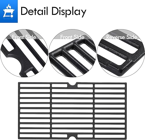 Miniatura 6 de 463347519 463347017 Rejillas de parrilla para Charbroil Performance 5 quemadores Rejillas de repuesto 463342119 463347518 463335517 463347519