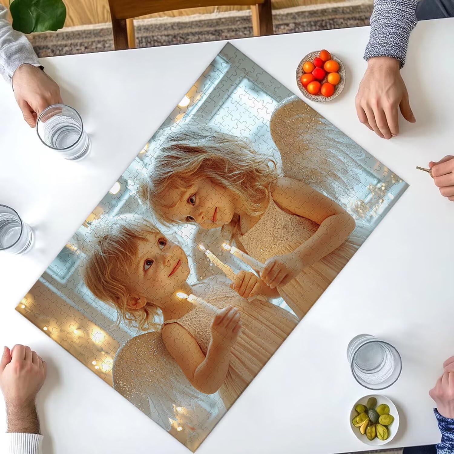 1000 sztuk puzzli, anioł 1000 sztuk puzzli dla dorosłych, prezent rocznicowy, prezent świąteczny, dekoracja domu, zapobieganie zwyrodnieniu mózgu u osób starszych v-810
