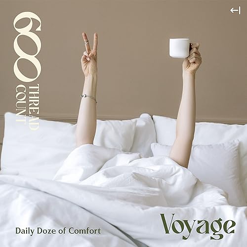 Miniatura 3 de Mayfair Linen - Sábana bajera ajustable de 100 % satén de algodón egipcio de 600 hilos con elástico en todo el contorno, tamaño King, se adapta a