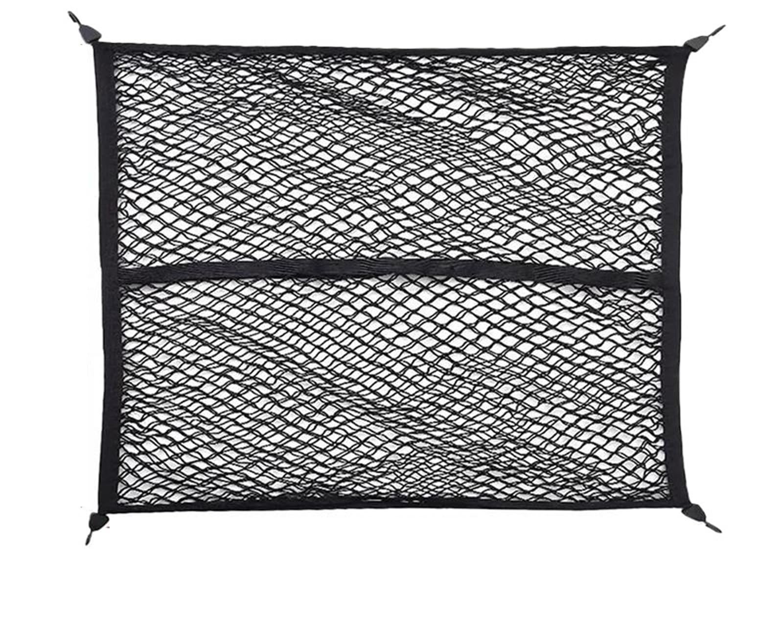 Reti per auto Rete Carico Altamente Elastica Estensibile Organizer Cassone Camion Adatta Per Pick-up Carichi Leggeri Giornalieri Per Ford Camion Rete Bagagliaio Auto(Doppio strato)