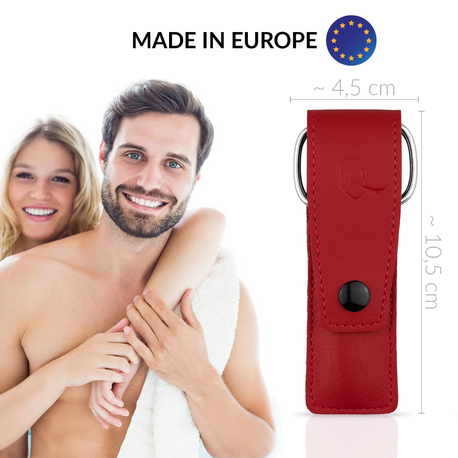 Forbicine e Pinzette – Set Manicure Professionale con Custodia in Similpelle. Include strumenti per Mani e Piedi, ideale per unghie curate. Perfetto come kit da viaggio, pratico ed elegante