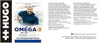Vista 2 de ++Hugo Omega-3 Cápsulas Nutrición Girard 120 Cápsulas EPA+DHA+ Anchoa y Sardina Aceite Marrón, Marrón, 120 unidades (paquete de 1)