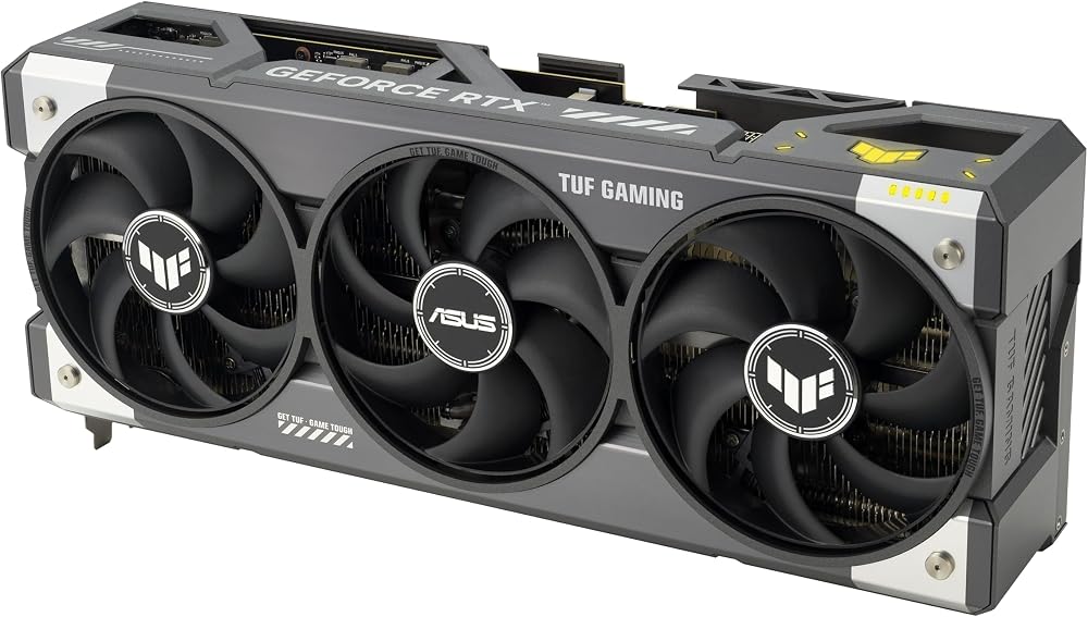 ASUS TUF GeForce RTX™ 5090 32GB GDDR7 OC Edition Graphics Card, NVIDIA, Desktop (PCIe® 5.0, HDMI®/DP 2.1, 3.6-Slot, Military-Grade Components, Protective PCB Coating, Axial-tech Fans, Vapor Chamber)