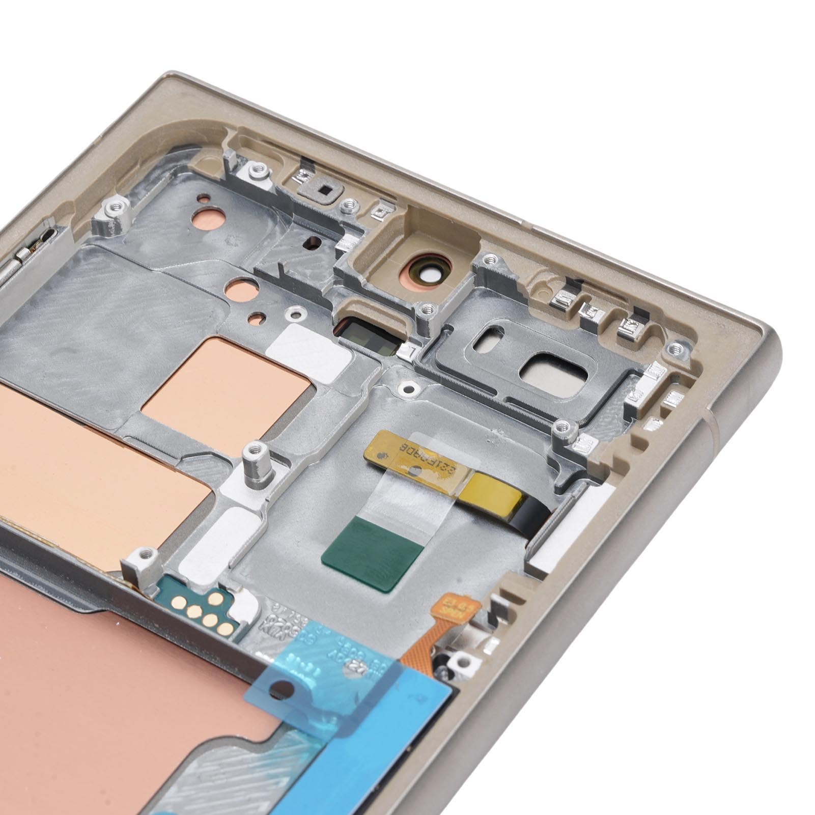 Alomejor Wymiana Ekranu Telefonu do S24 Ultra 5G Digitizer z obsługą Linii Papilarnych Zespół Ekranu 6,8 Cala dla łatwej Instalacji (GRAY)
