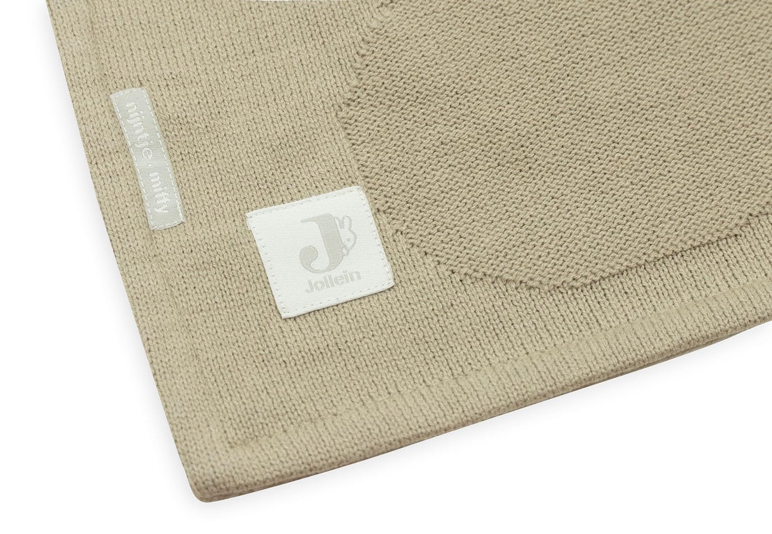 Jollein 517-522-67087 Koc dziecięcy z dzianiny z polaru - Miffy Olive (100 x 150 cm)