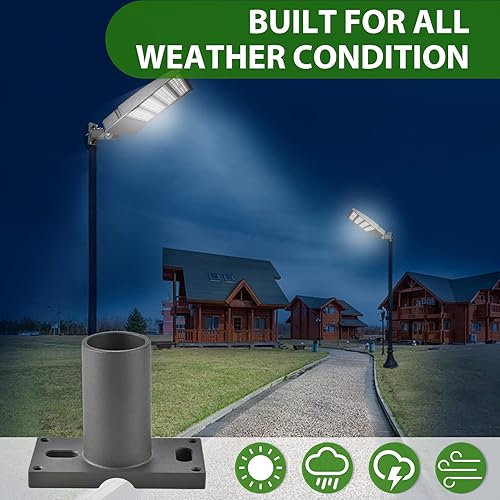 Miniatura 4 de Tenon - Adaptador deslizante para luz LED de estacionamiento, soporte deslizante de 90 grados de 2-38 pulgadas, soporte de montaje de poste de