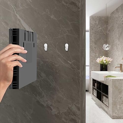 Vista 19 de Espejo de 3 vías para corte de pelo propio, cortes de pelo 360 hombres para herramientas de uso de peluquería, para ver la parte posterior