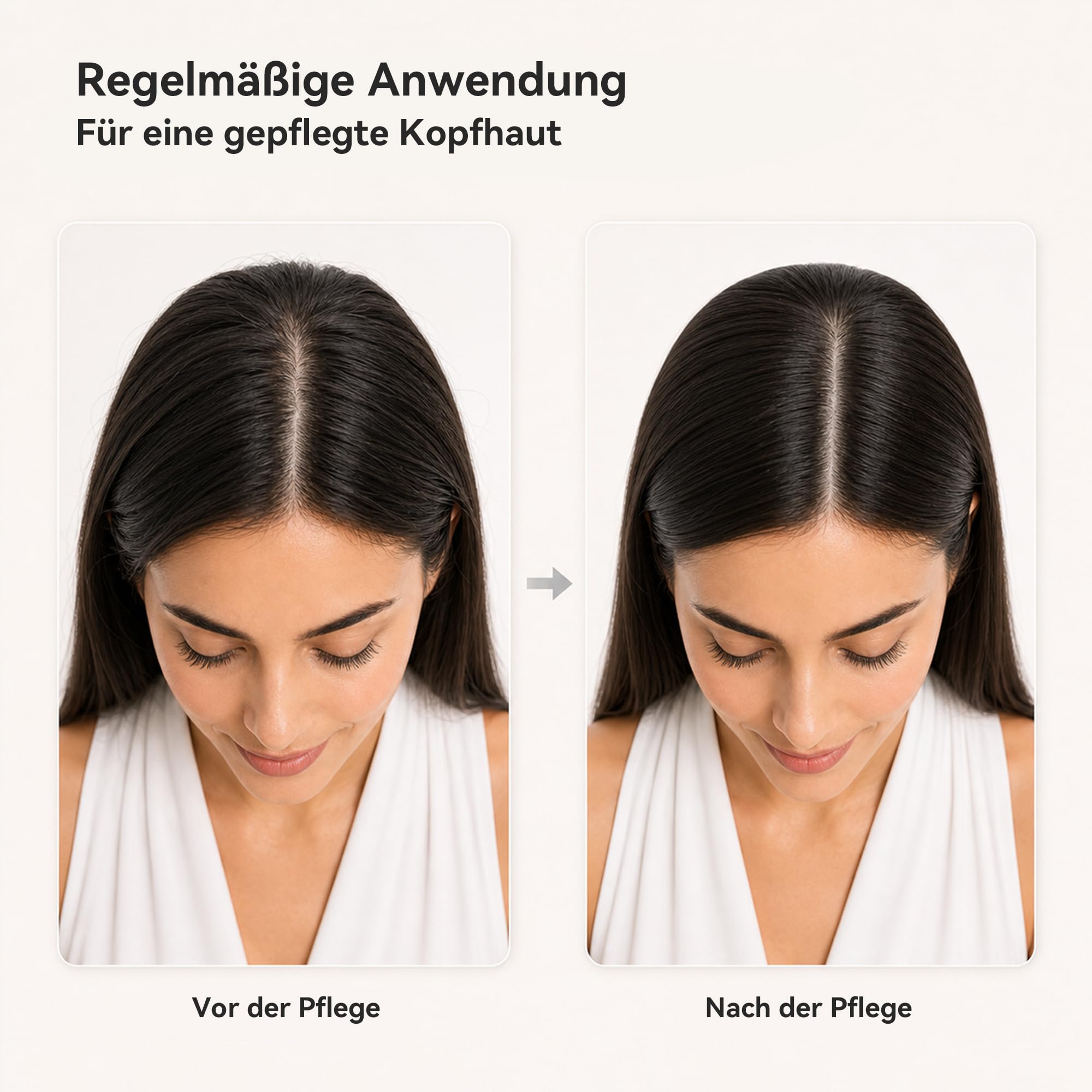 Elektrische Kopfhautmassagebürste Kopfmassagegerätmit Rot-Blau-Licht, 5 Vibrationsstufen, Silikonzähne, USB Aufladung Massagekamm für Kopfhautpflege & Haarentspannung