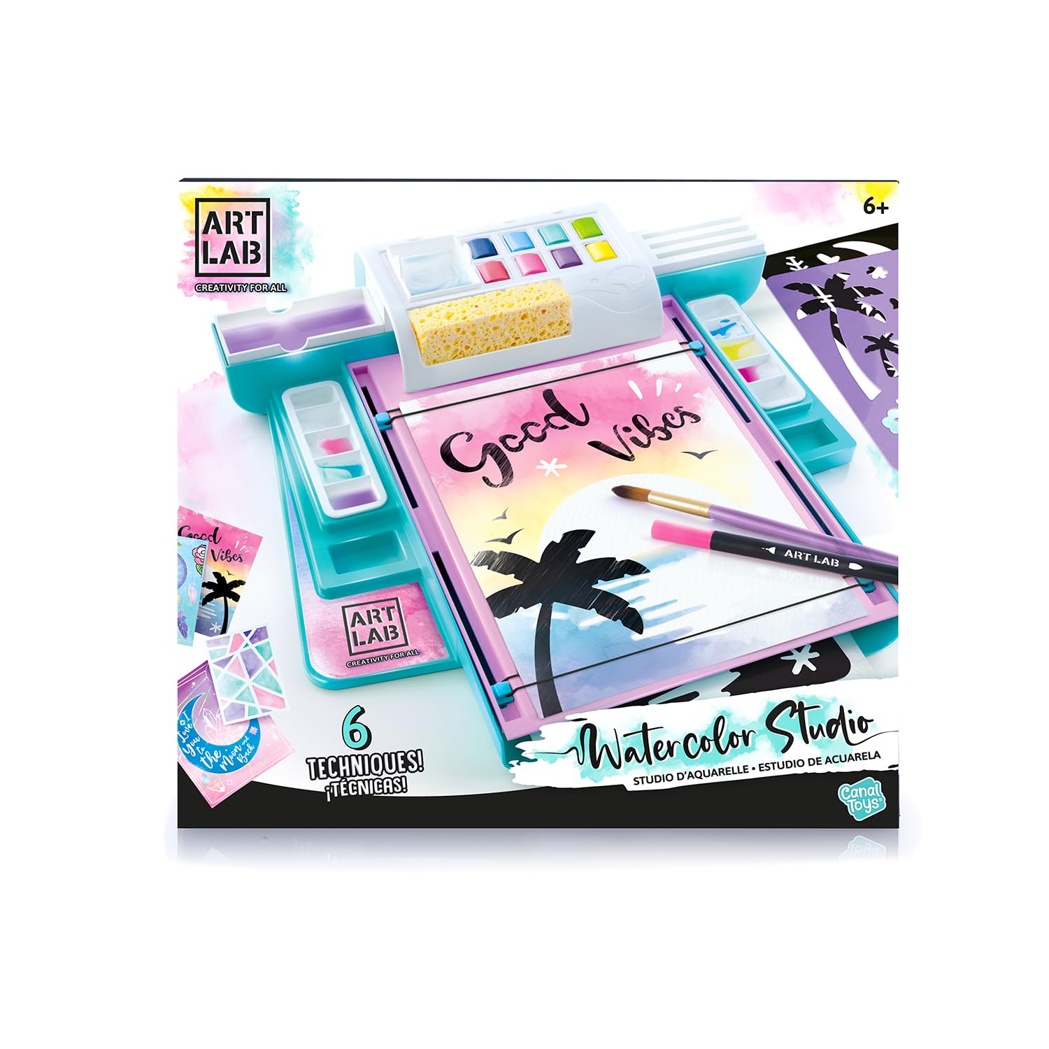 Canal Toys - Art Lab - Akwarela Malarstwo Studio od 6 lat - Sztuka 011