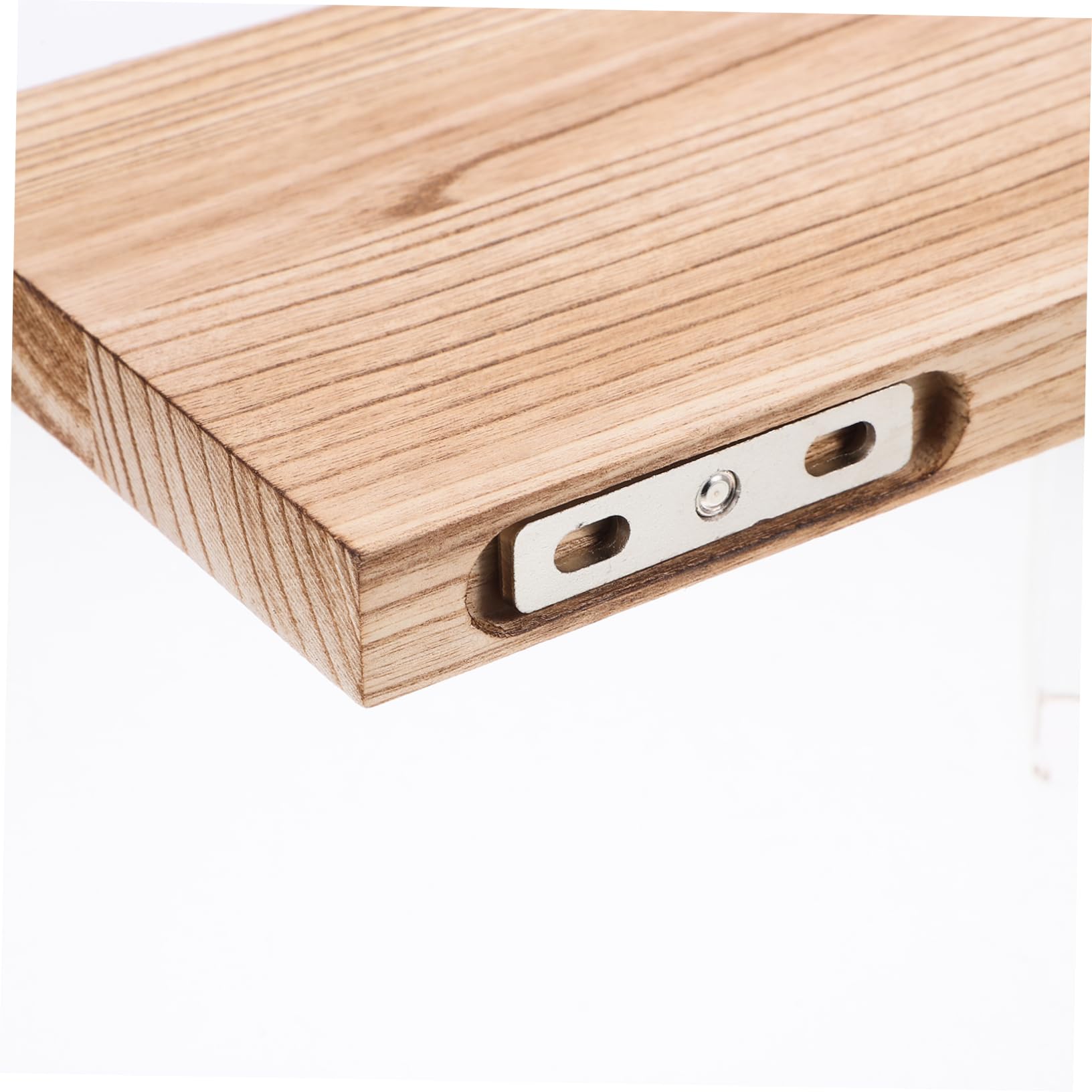 3piezas Estantes Flotantes De Madera Natural Diseño Elegante Almacenamiento Pared para Salón y Cocina De Resistente y Funcional
