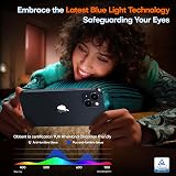 TOCOL Verre Trempé Anti Espion pour iPhone 13, Véritable Anti-Espion à 25°, Dépoussiérage Automatique, Sans Bulles, Dureté 9H, Coques de Téléphone Compatibles, 2 Pièces - 7