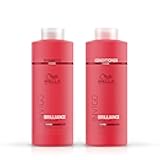 Invigo Brilliance Shampoo & Conditioner Set For Coarse Hair, For Color Protection & Color Vibrancy, Liter Sizes