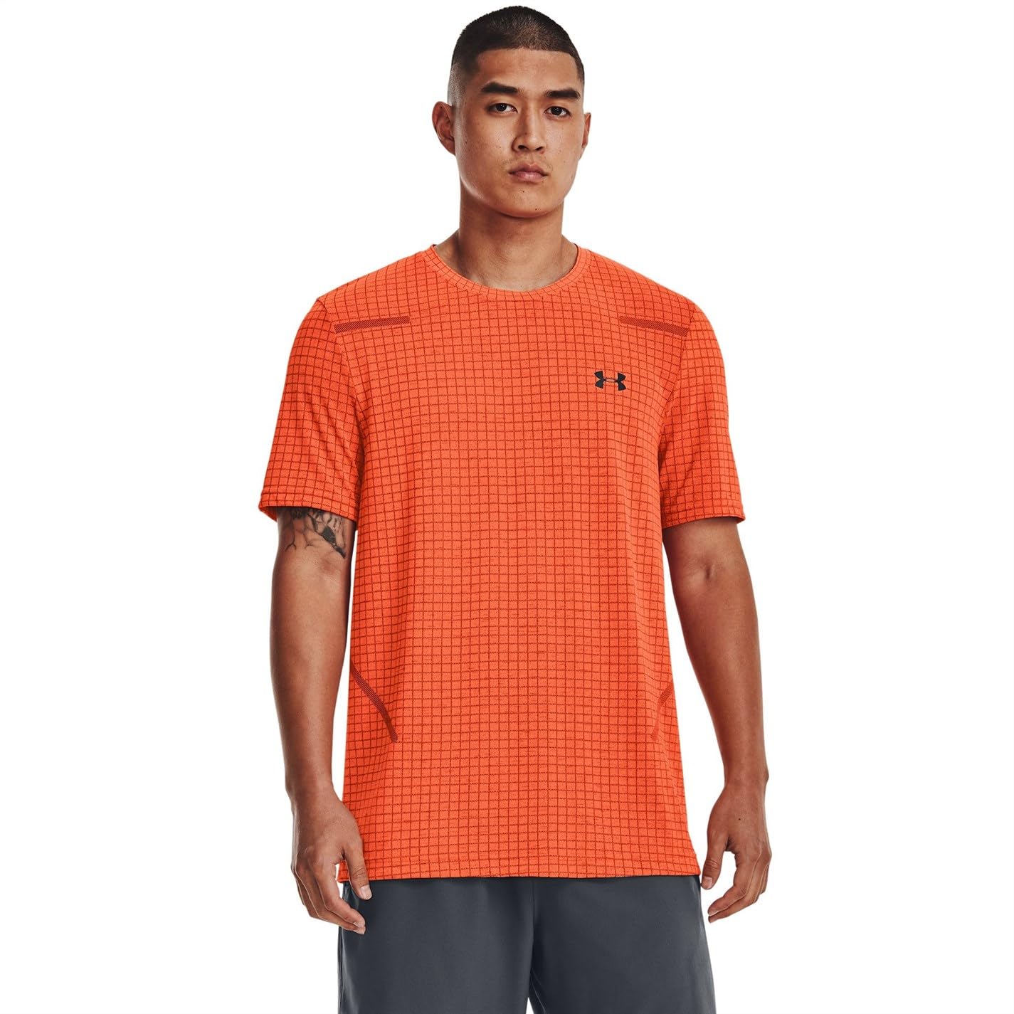 Under Armour Męska koszulka bezszwowa w kratkę (1 szt.)