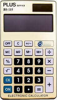 Da tavolo marca Plus Office modello CALCOLATORE PLUS BS-115