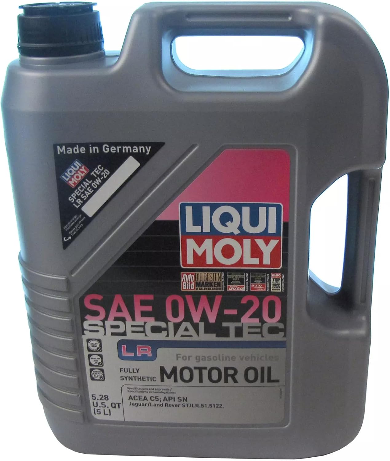 Oil Change Kit Compatible with Land Rover LR4, Discovery 5, Range Rover Sport, And Full Size, Includes Mahle Oil Filter, 9 Liters Special Tech LR SAE 0W-20 Oil, Drain Plug, & Cling