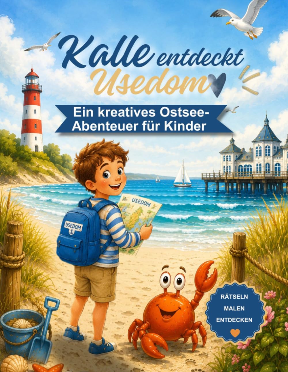 Kalle entdeckt Usedom: Ein kreatives Ostsee-Abenteuer für Kinder