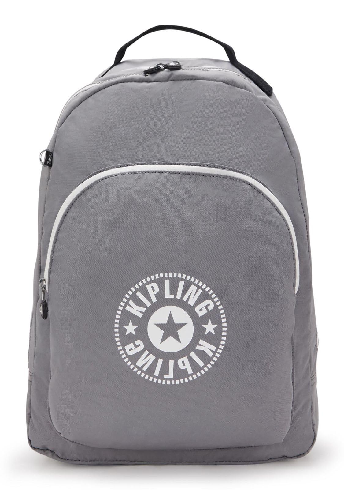 Kipling Women's Grey Extra Large Backpack With Laptop Compartment Inviting Center 60% Polyamide, 40% Recycled Polyamide