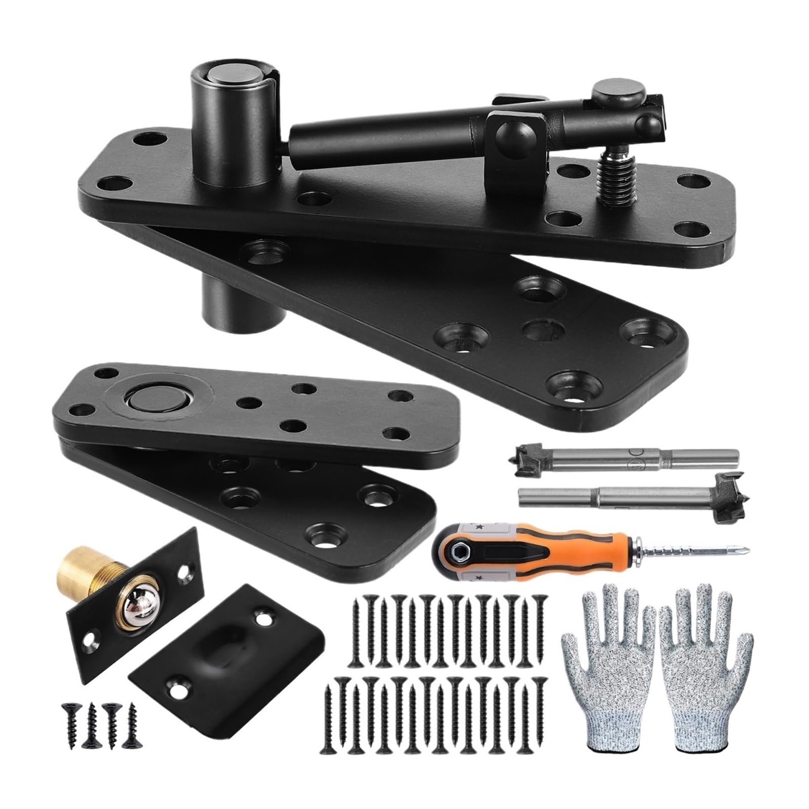 Pjfcewfdgx One Color Heavy Duty Hidden Hinge 360 Degree Rotating For Wooden Secret Doors