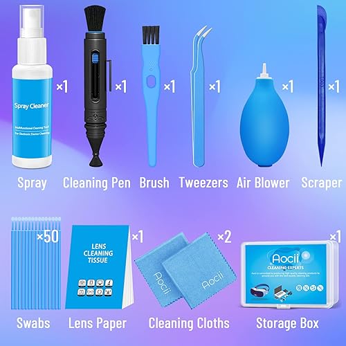 Miniatura 2 de VR Headset Cleaning Kit VR Lens Cleaner Lens Pen Cleaner Kit for Oculus Quest 2Hololens 2XboxPS4Wii Cleaning kit for Camera Game Controller VR