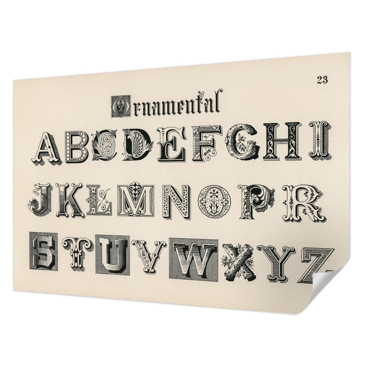 Revêtement mural autocollant lettres décoratives Tulup 104x70 cm pour salon