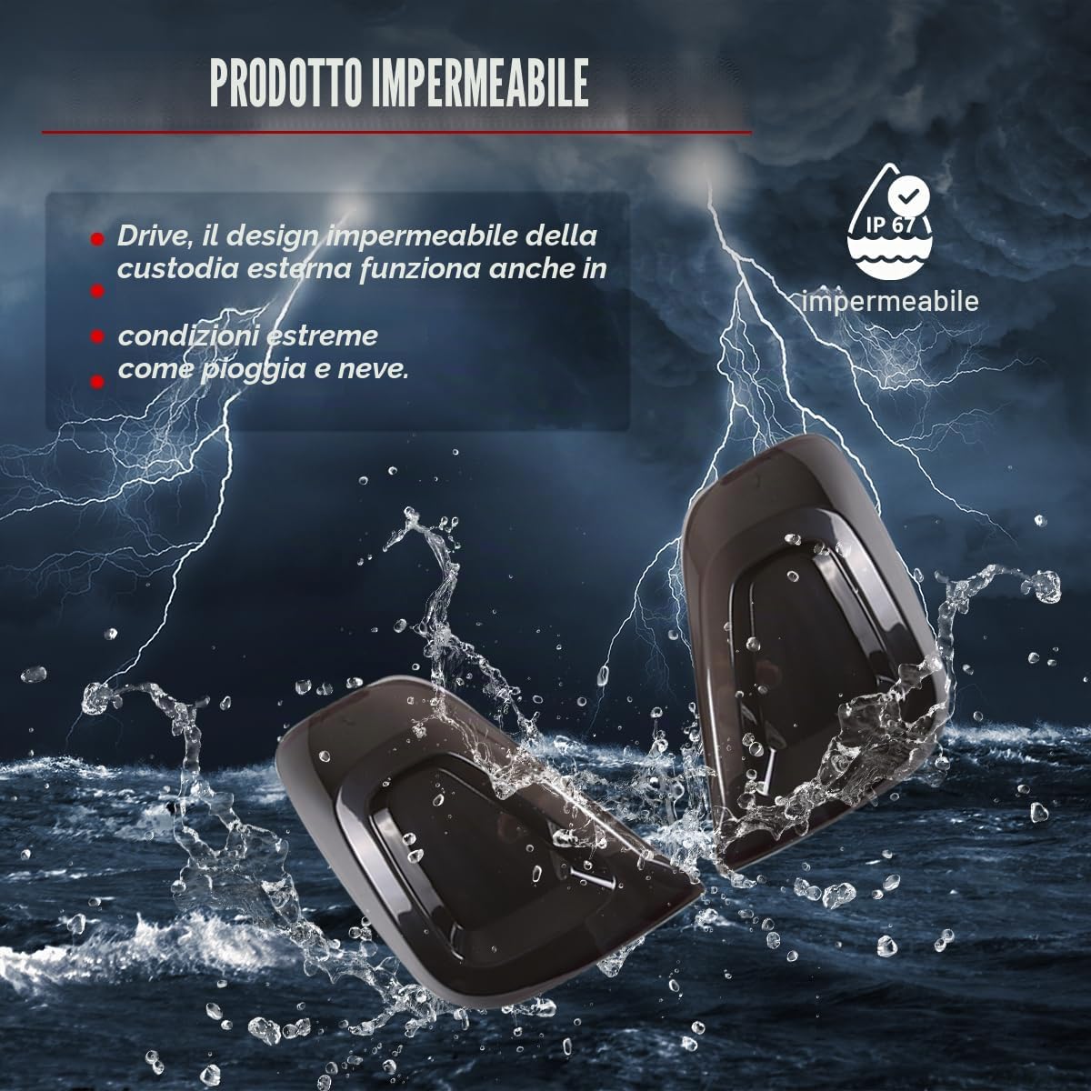 Kit di lenti per fanale posteriore ABS nero compatibile con Fiat 500 2016-2024, copertura per fanale posteriore dell'auto, accessori per la protezione del fanale posteriore esterno
