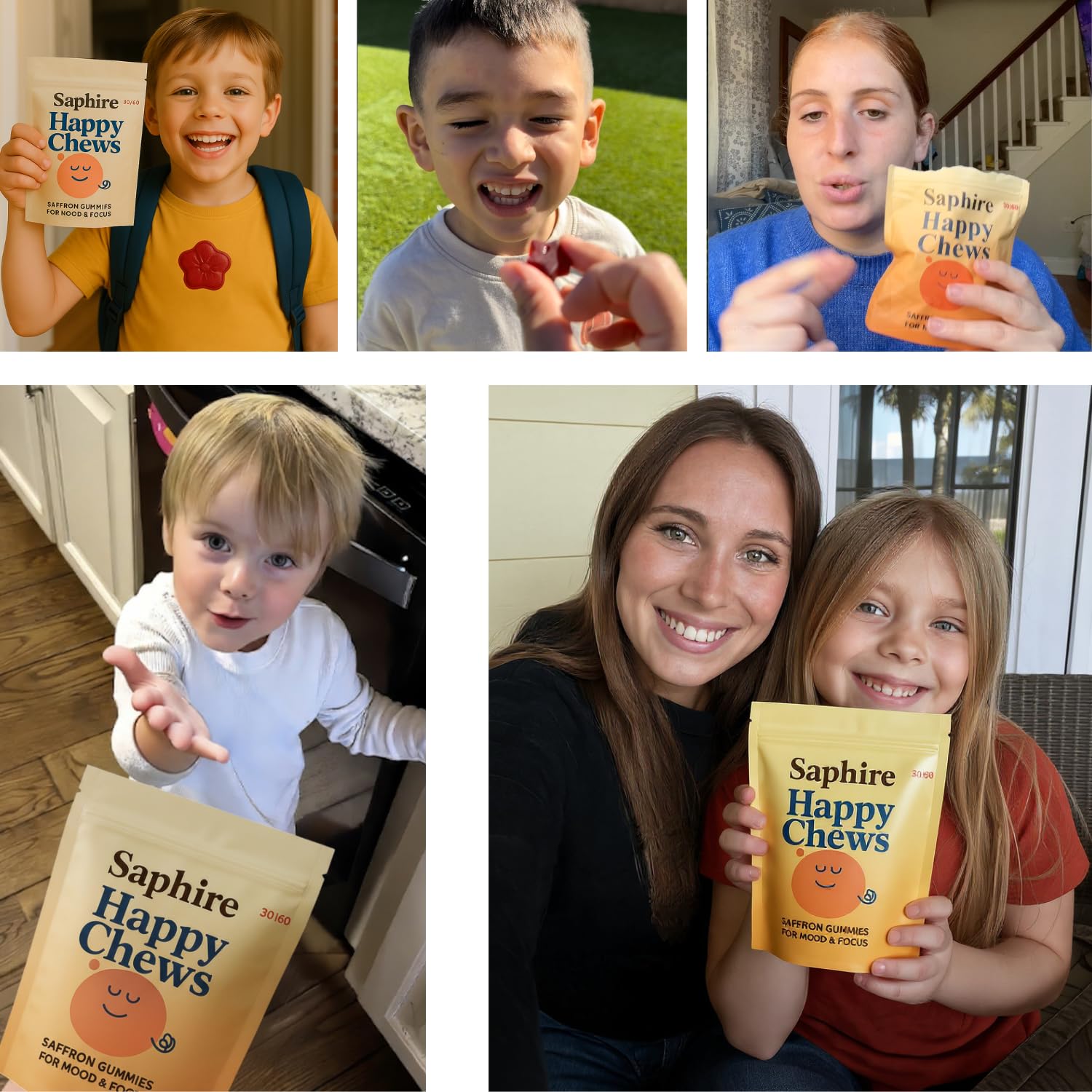 Saffron Gummies for Kids, Sugar-Free, 60 Gummies — Amazon image 5