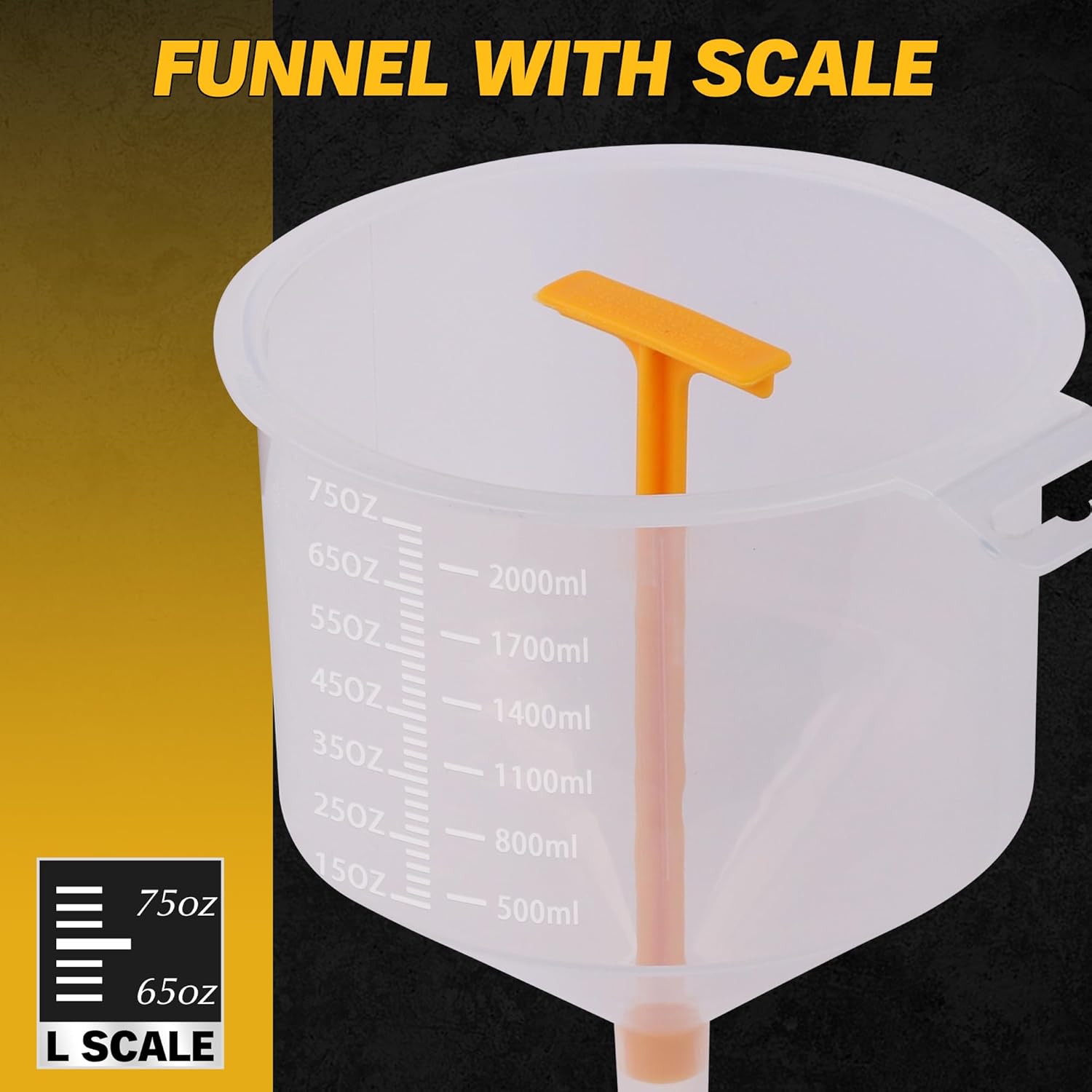 ELEAD No-Spill Coolant Funnel Kit - 19-Piece Radiator Funnel burping kit, coolant Bleeder kit, Extra Funnels and Adapters for Universal Vehicle