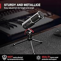 Vista 6 de FIFINE Micrófono dinámico XLR, micrófono de podcast vocal con patrón cardioide, micrófono de metal de estudio para transmitir voz en off y grabación