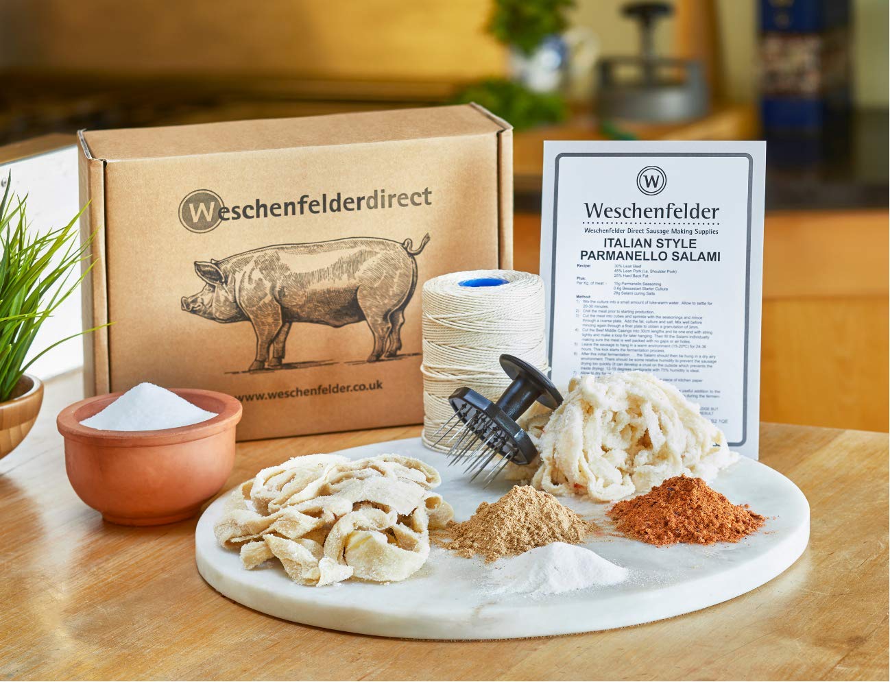 Kit Salame Completo & Chorizo