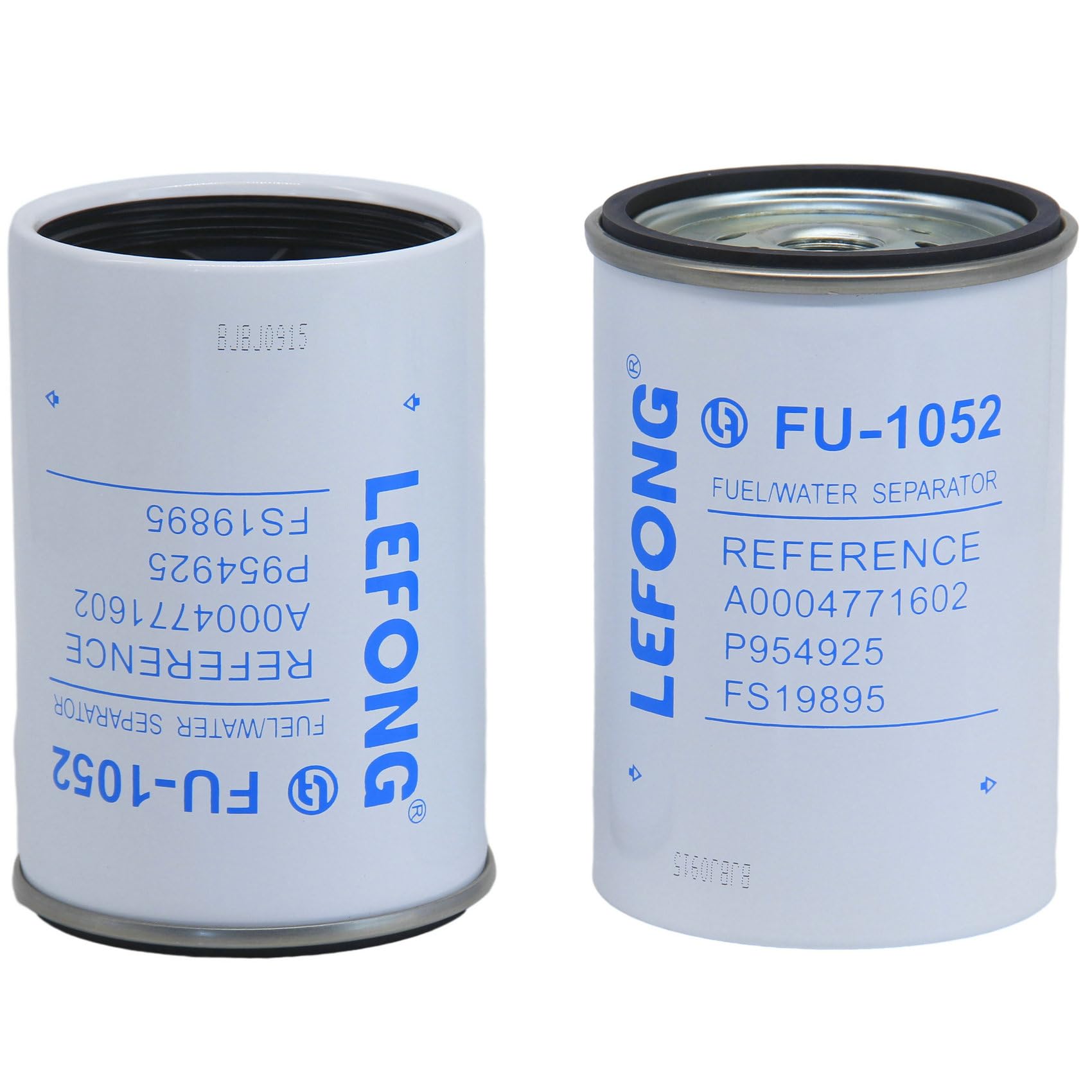 FU-1052 Filtro separador de agua de combustible sustituye a 33813, FS19798, AT365870, ABP N122 R50418 / N122-R50419 compatible con Alliance/Freightliner B2 FB65 FS65, Western Star 6900, John