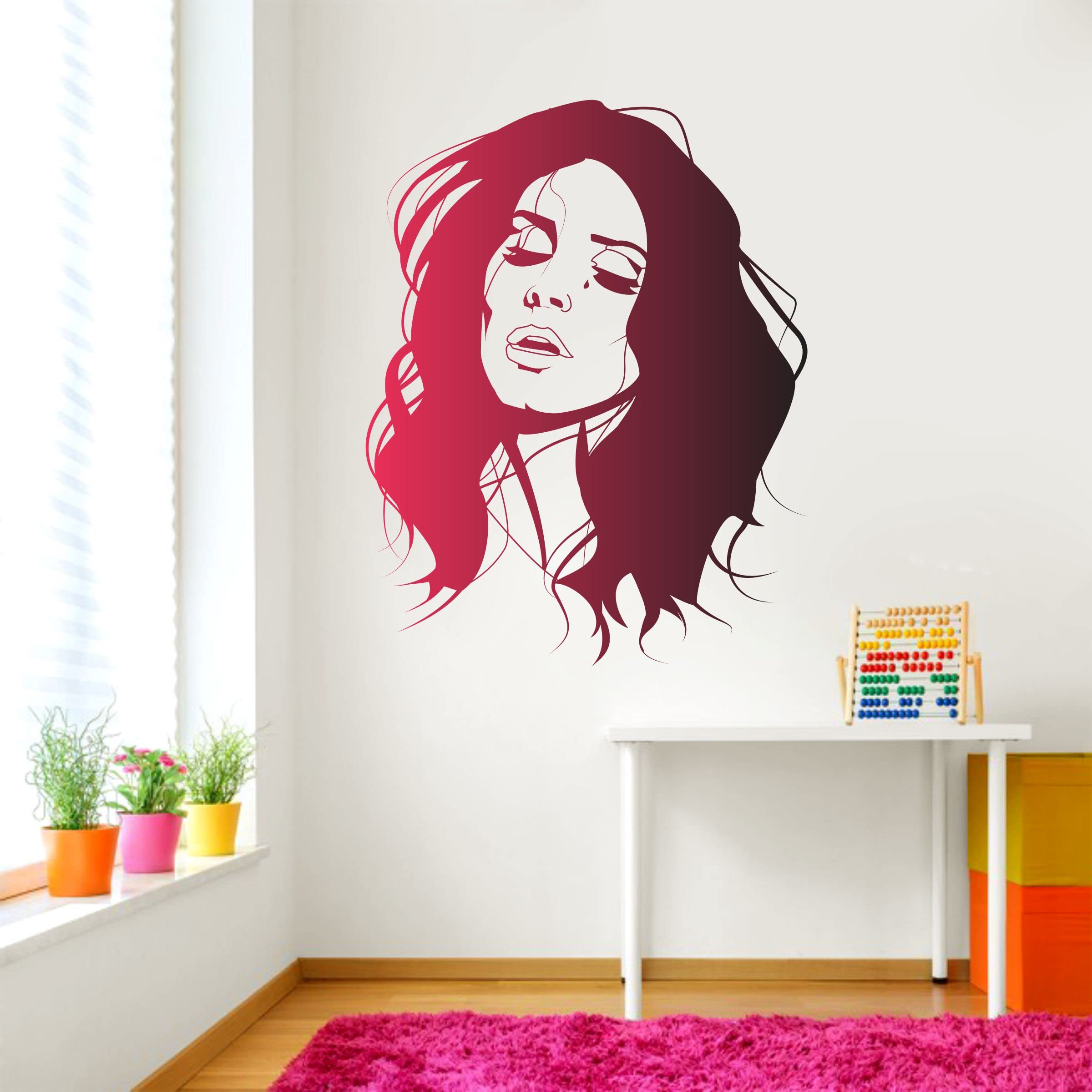 Design Zoo Pop Singer Sticker (Size :- 20 X 26 inch) | Wall Sticker for Living Room/Bedroom/Office and All Decorative Stickers