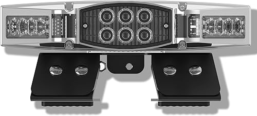 Miniatura 4 de Falcon Flight Emergency 3 vatios LED Light Bar 55 en la barra ligera del camión de remolque STOP  TURN FUNCTION