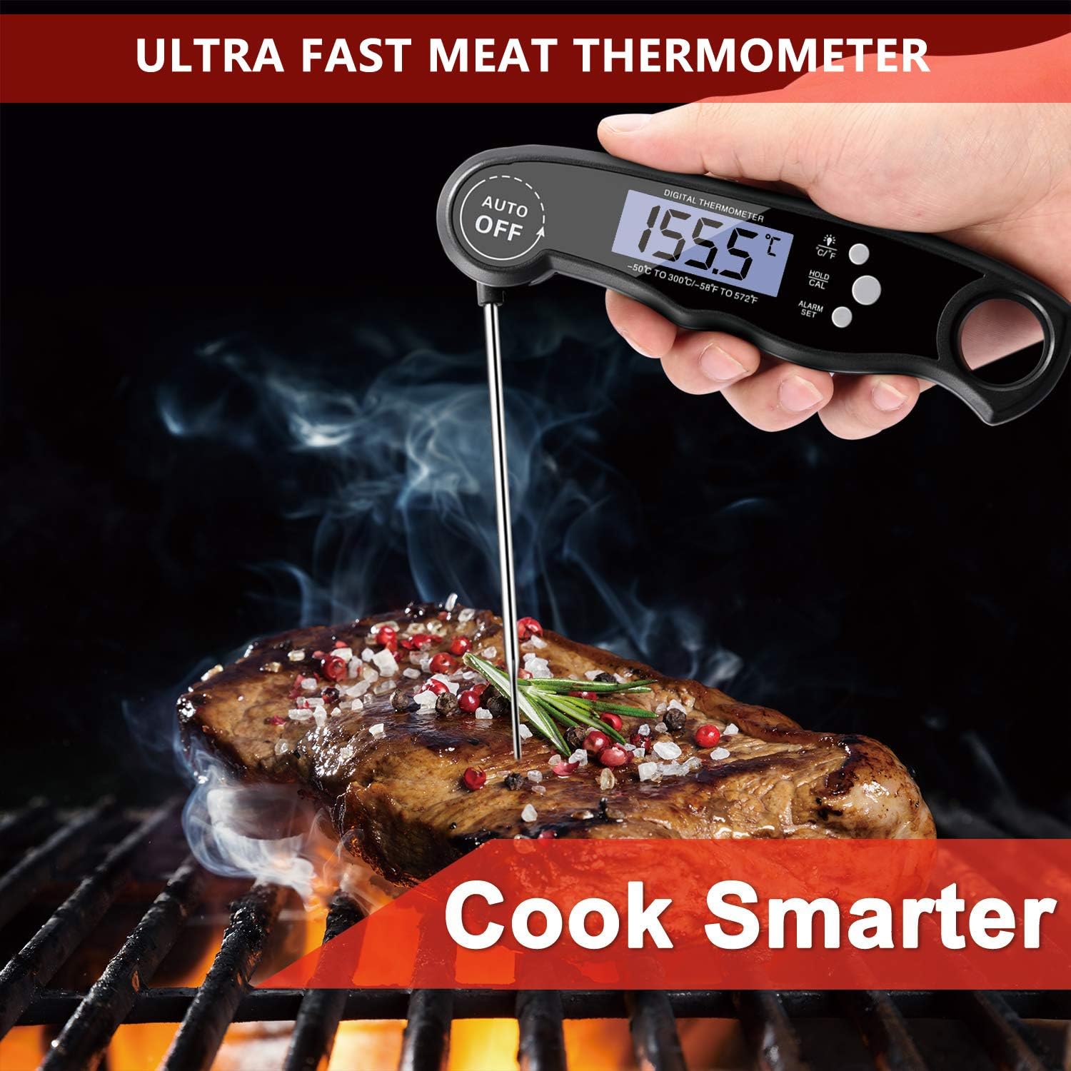 Review Food Thermometer, Digital Food Thermometer Instant Read ,Digital